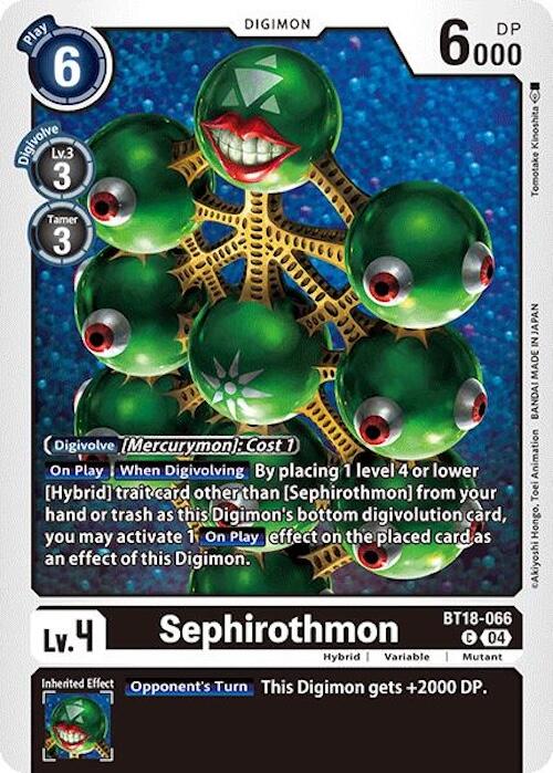 Sephiromon [BT18-066] [Release Special Booster 2.0] 