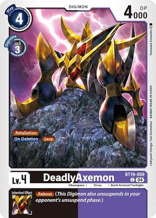 DeadlyAxemon [BT19-059] [Release Special Booster 2.0] 