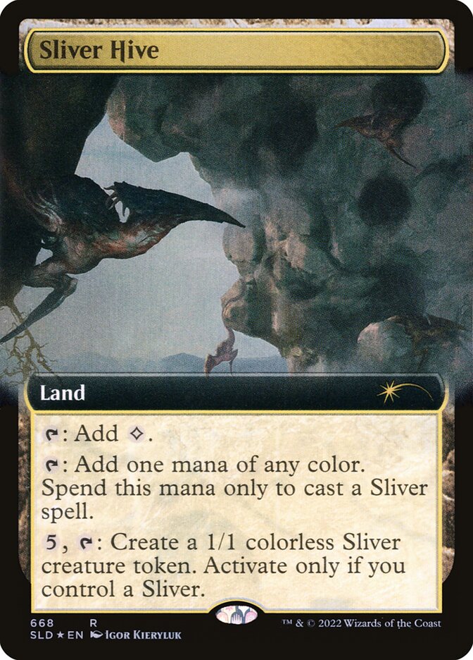 Sliver Hive (Extended Art) [Secret Lair Drop Promos] 