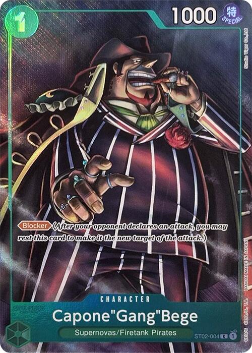 Capone"Gang"Bege (Premium Card Collection -Best Selection Vol. 2-) [One Piece Promotion Cards] 