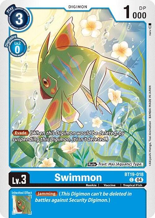 Swimmon [BT19-018] [Release Special Booster 2.0]