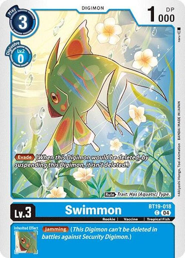 Swimmon [BT19-018] [Release Special Booster 2.0]