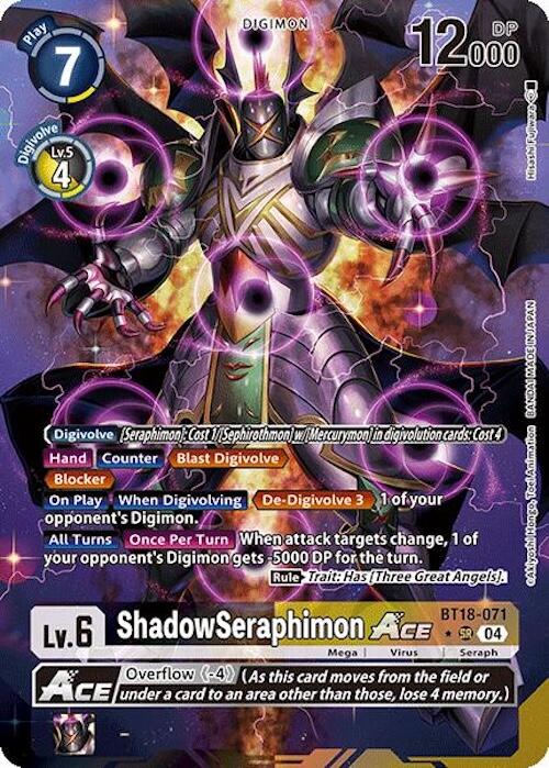 ShadowSeraphimon ACE [BT18-071] (Alternate Art) [Release Special Booster 2.0]