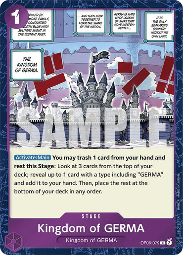 Kingdom of GERMA (Alternate Art) [Premium Booster]