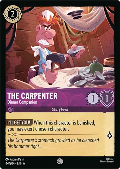 The Carpenter - Dinner Companion (44/204) [Azurite Sea] 