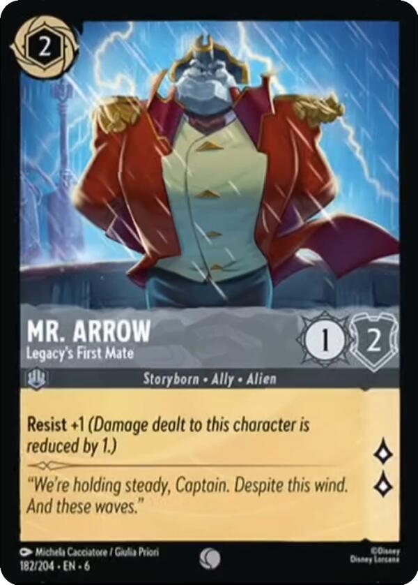 Mr. Arrow - Legacy's First Mate (182/204) [Azurite Sea] 