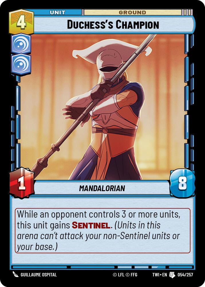 Duchess's Champion (054/257) [Twilight of the Republic] 