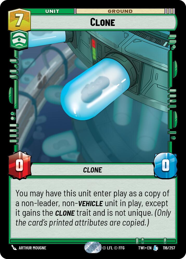 Clone (116/257) [Twilight of the Republic] 