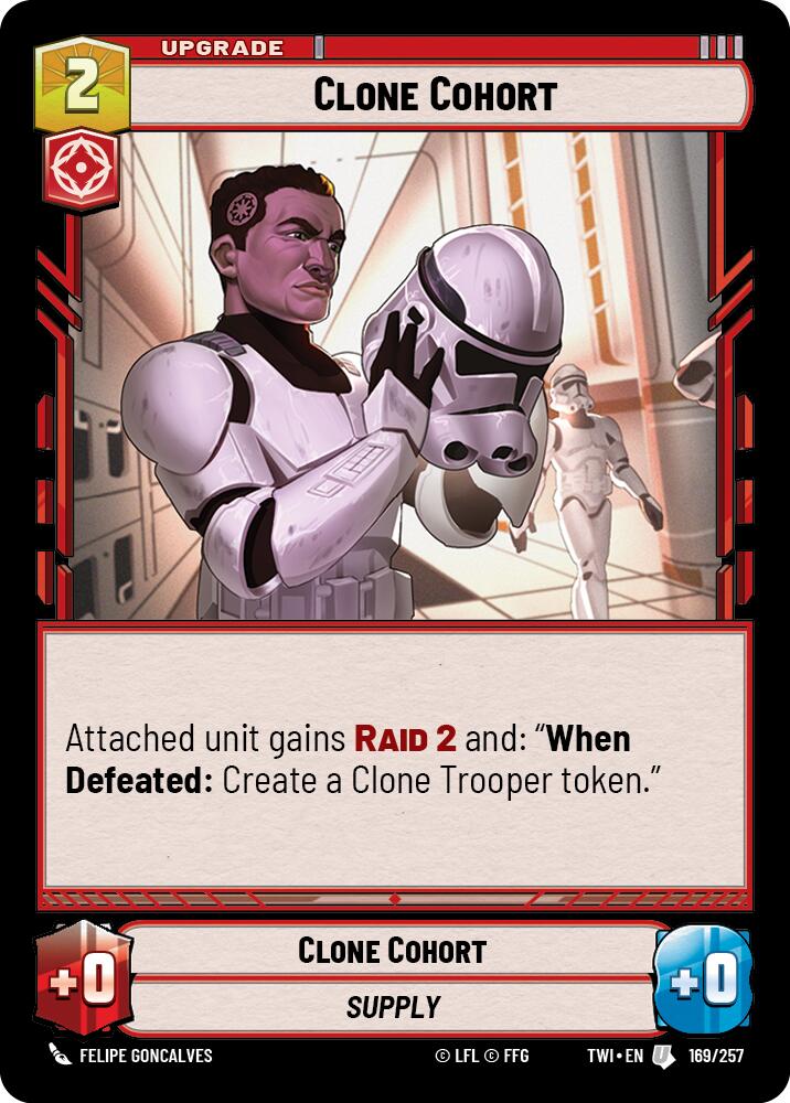 Clone Cohort (169/257) [Twilight of the Republic] 