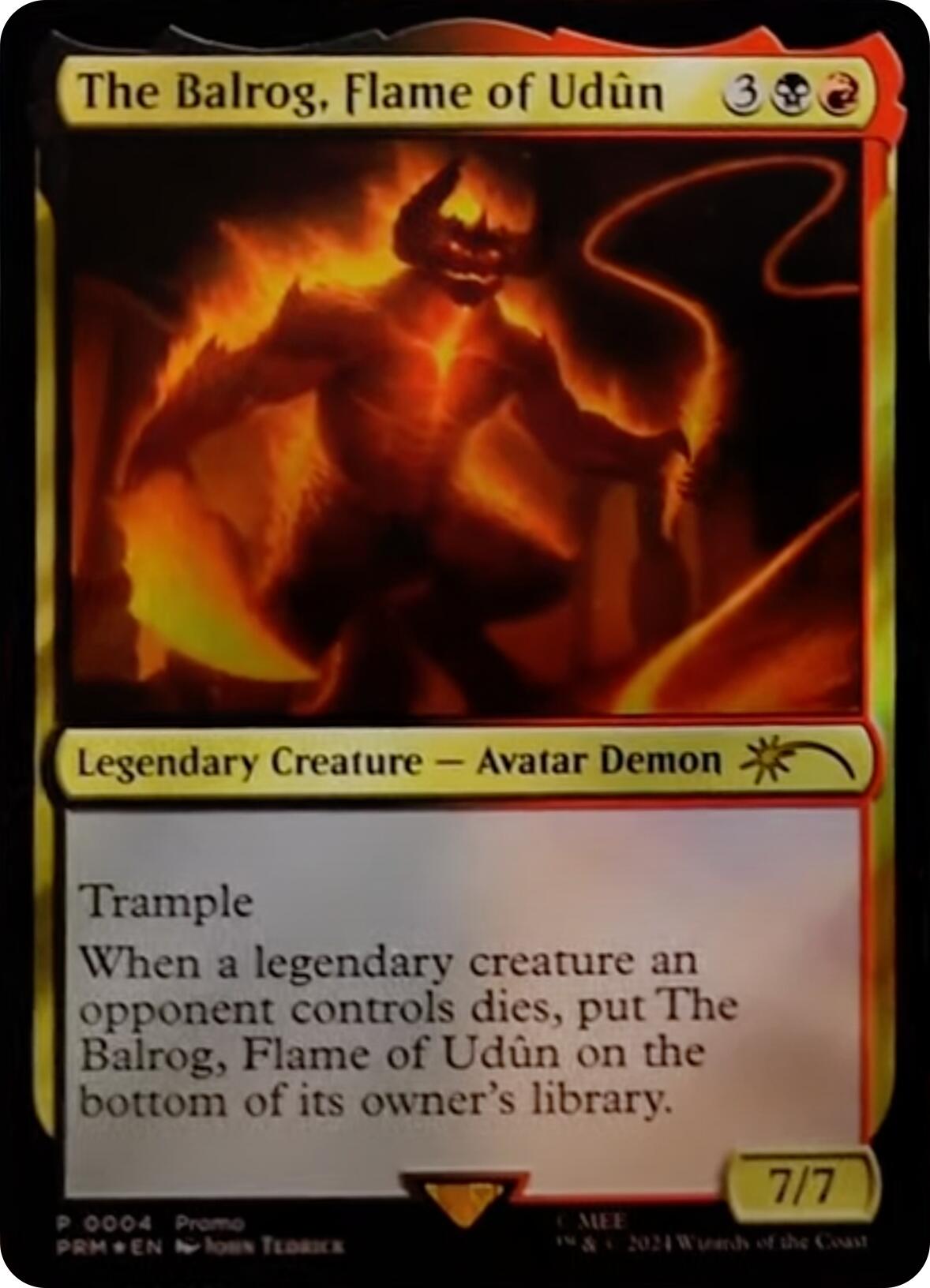 The Balrog, Flame of Udun [Resale Promos] 