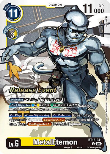 MetalEtemon [BT18-041] [Release Special Booster 2.0 Pre-Release Cards]