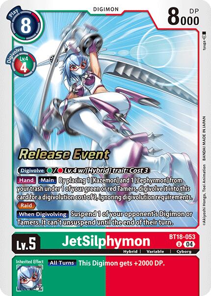 JetSilphymon [BT18-053] [Release Special Booster 2.0 Pre-Release Cards]