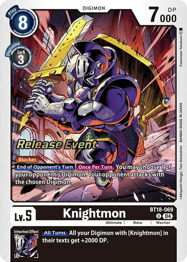 Knightmon [BT18-069] [Release Special Booster 2.0 Pre-Release Cards]