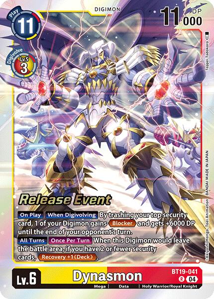 Dynasmon [BT19-041] [Release Special Booster 2.0 Pre-Release Cards]