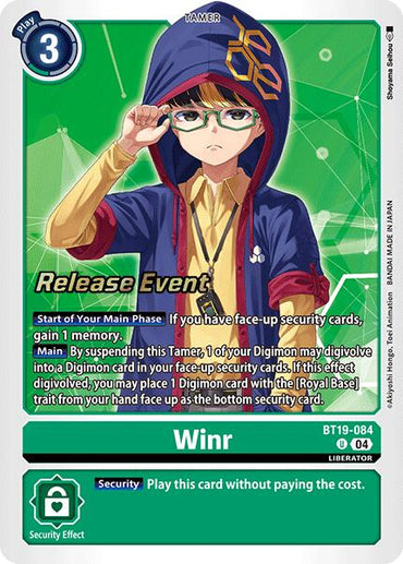 Winr [BT19-084] [Release Special Booster 2.0 Pre-Release Cards]