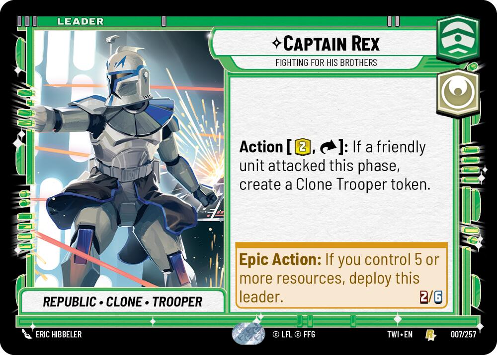 Captain Rex - Fighting For His Brothers (007/257) [Twilight of the Republic] 