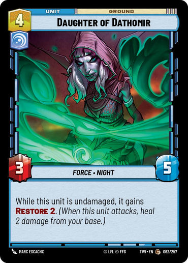 Daughter of Dathomir (062/257) [Twilight of the Republic] 