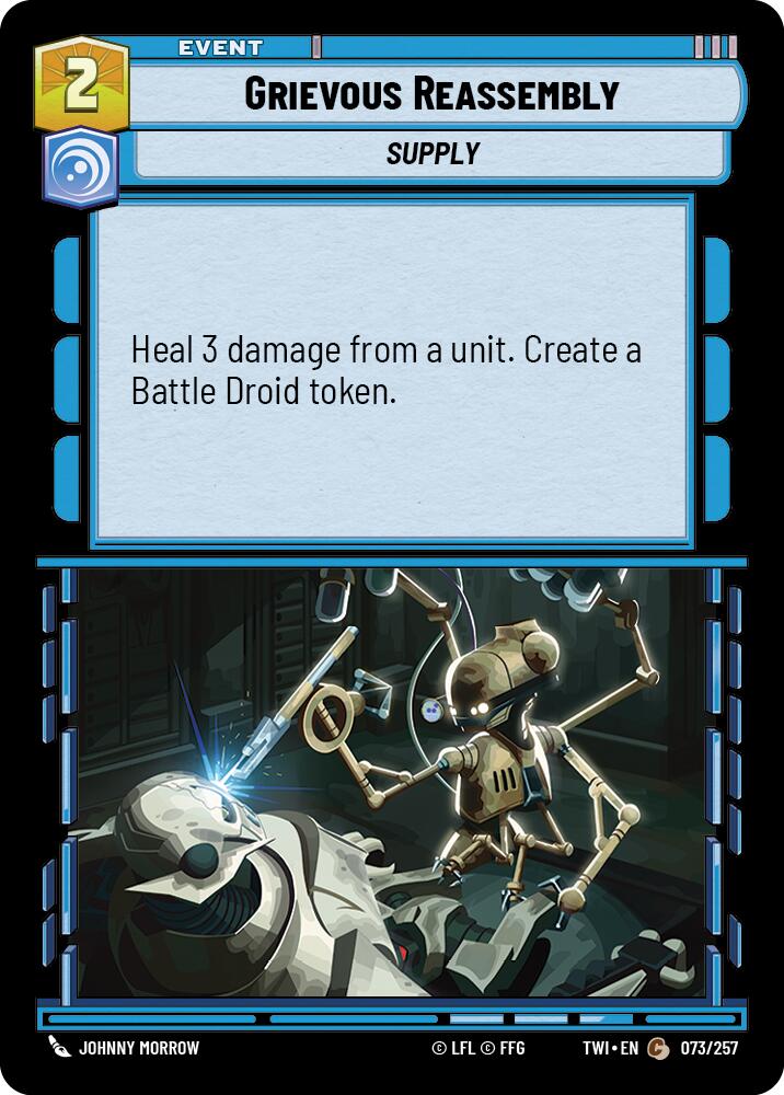Grievous Reassembly (073/257) [Twilight of the Republic] 