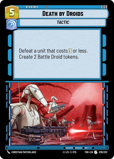 Death by Droids (076/257) [Twilight of the Republic] 
