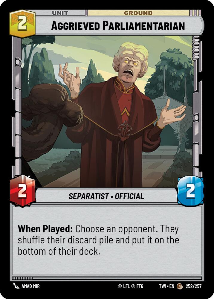 Aggrieved Parliamentarian (252/257) [Twilight of the Republic] 