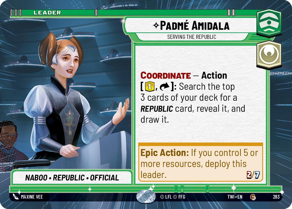 Padme Amidala - Serving the Republic (Hyperspace) (283) [Twilight of the Republic] 