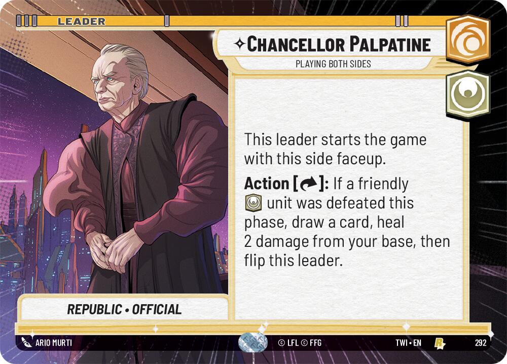 Chancellor Palpatine - Playing Both Sides (Hyperspace) (292) [Twilight of the Republic] 