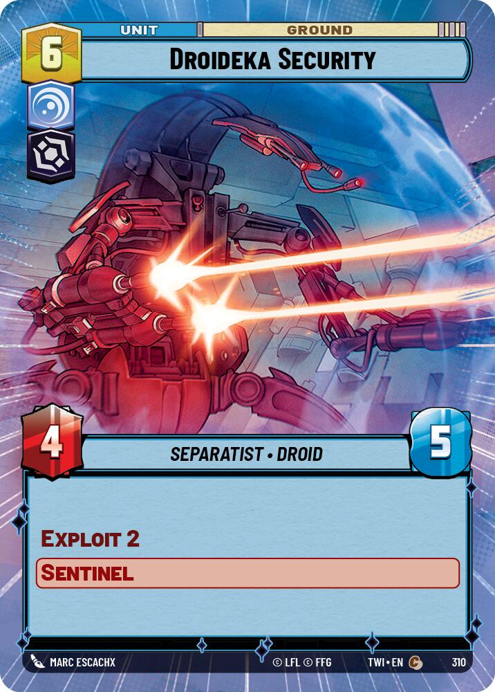 Droideka Security (Hyperspace) (310) [Twilight of the Republic] 