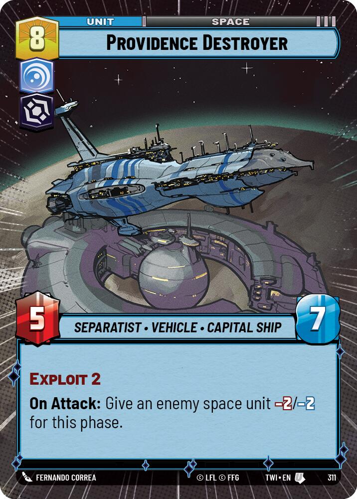 Providence Destroyer (Hyperspace) (311) [Twilight of the Republic] 