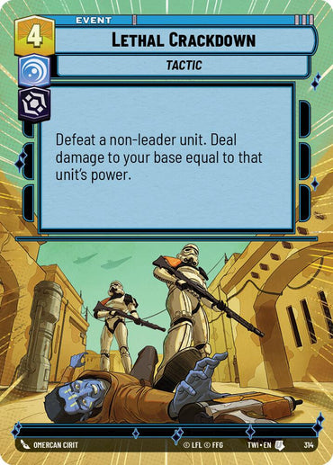 Lethal Crackdown (Hyperspace) (314) [Twilight of the Republic] 