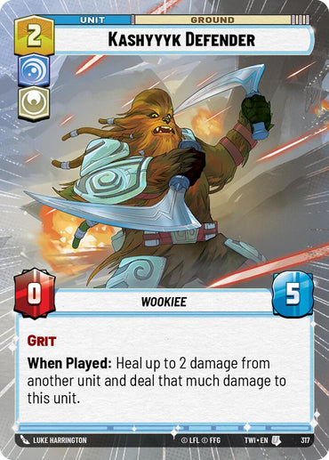 Kashyyyk Defender (Hyperspace) (317) [Twilight of the Republic] 