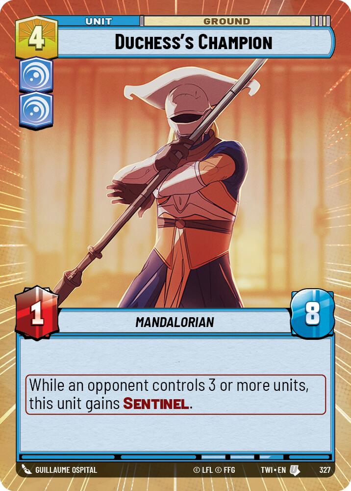 Duchess's Champion (Hyperspace) (327) [Twilight of the Republic] 