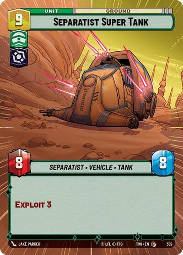 Separatist Super Tank (Hyperspace) (359) [Twilight of the Republic] 