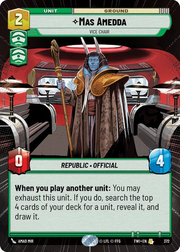 Mas Amedda - Vice Chair (Hyperspace) (372) [Twilight of the Republic] 