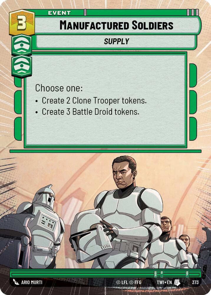 Manufactured Soldiers (Hyperspace) (373) [Twilight of the Republic] 
