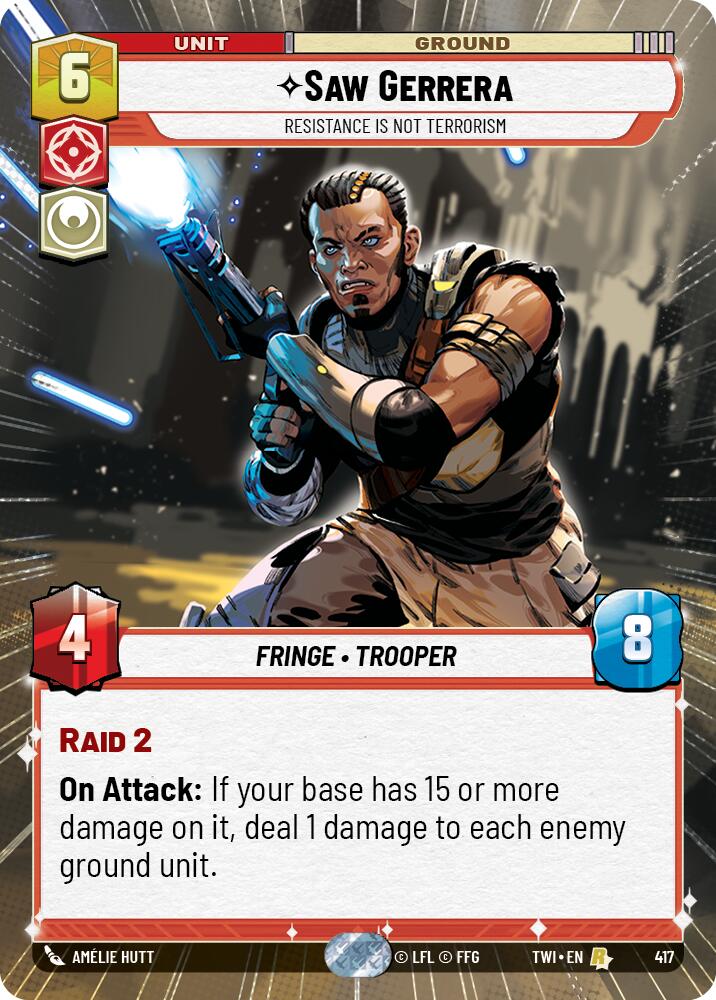 Saw Gerrera - Resistance is Not Terrorism (Hyperspace) (417) [Twilight of the Republic] 