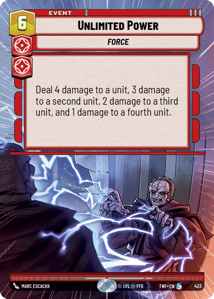 Unlimited Power (Hyperspace) (423) [Twilight of the Republic] 