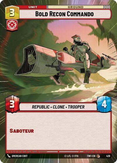 Bold Recon Commando (Hyperspace) (428) [Twilight of the Republic] 