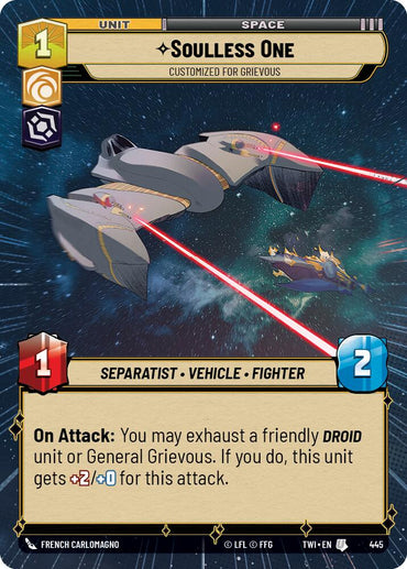 Soulless One - Customized for Grievous (Hyperspace) (445) [Twilight of the Republic] 