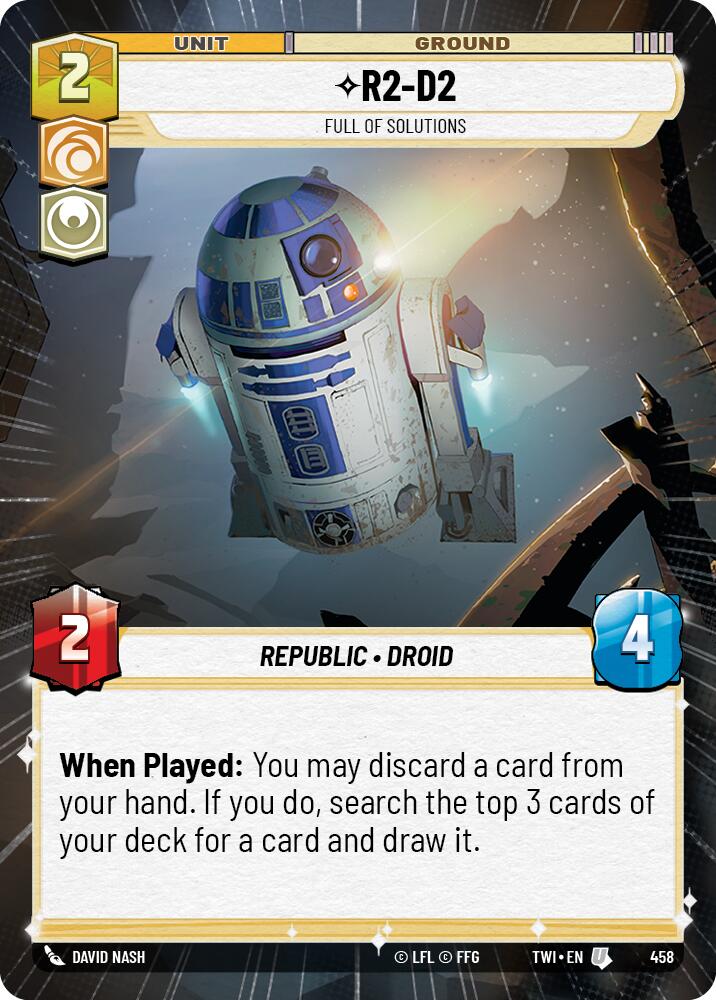R2-D2 - Full of Solutions (Hyperspace) (458) [Twilight of the Republic] 