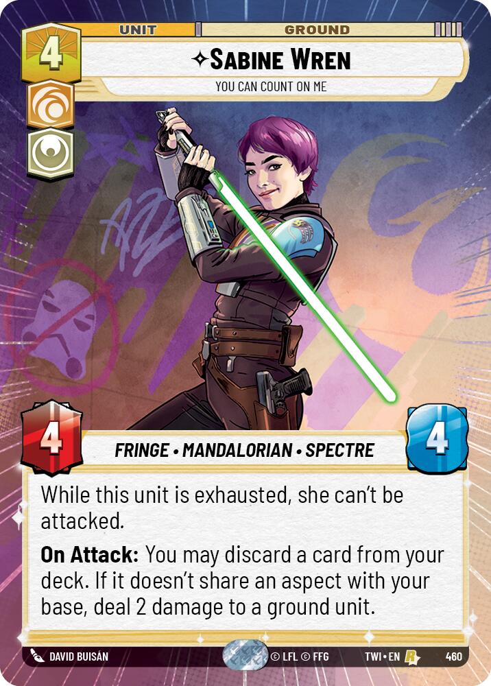 Sabine Wren - You Can Count On Me (Hyperspace) (460) [Twilight of the Republic] 