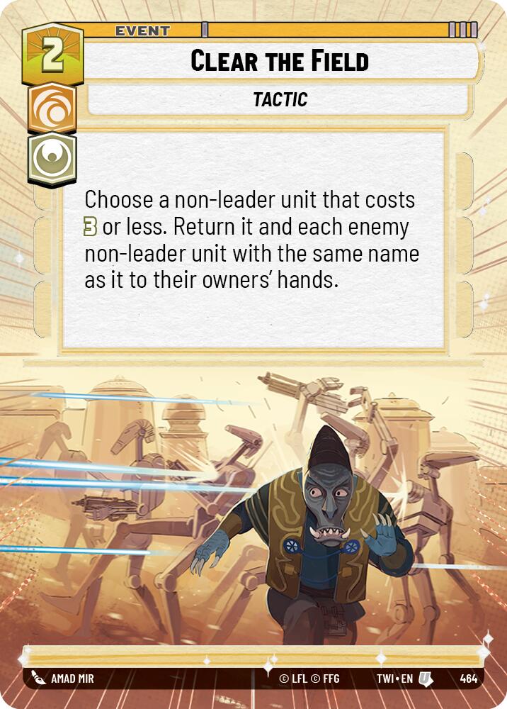 Clear the Field (Hyperspace) (464) [Twilight of the Republic] 