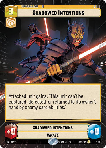Shadowed Intentions (Hyperspace) (485) [Twilight of the Republic] 