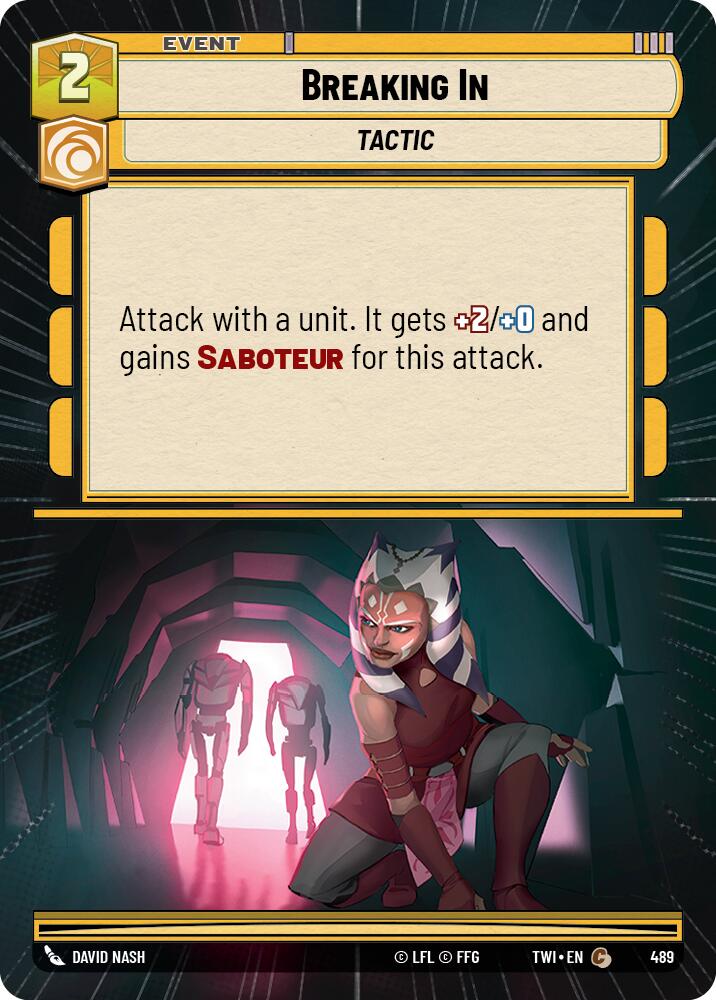 Breaking In (Hyperspace) (489) [Twilight of the Republic] 