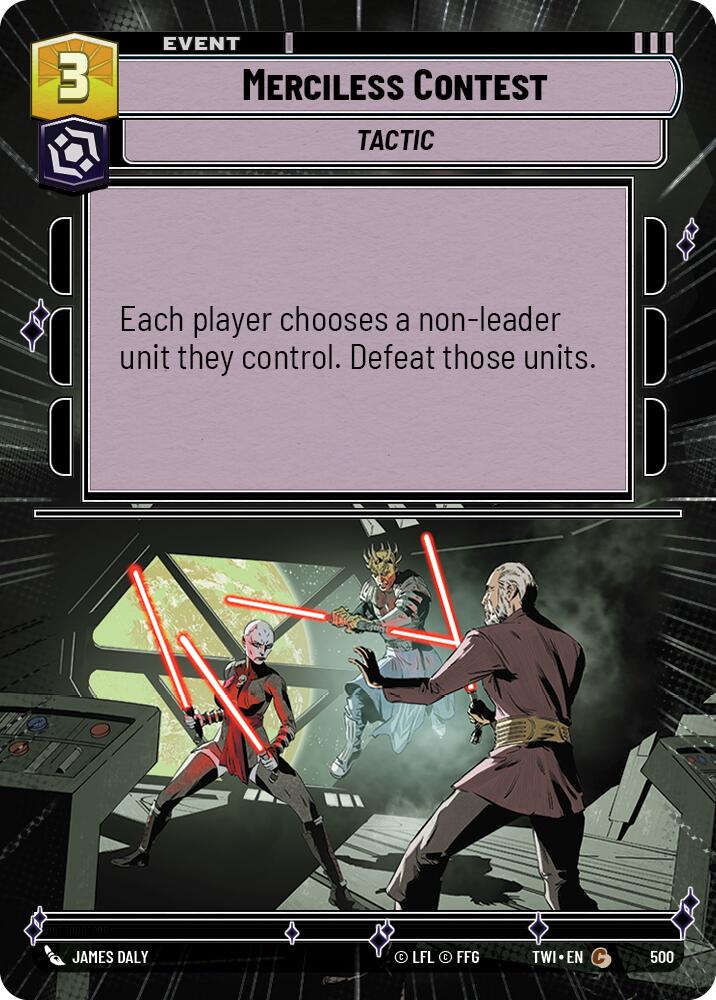 Merciless Contest (Hyperspace) (500) [Twilight of the Republic] 