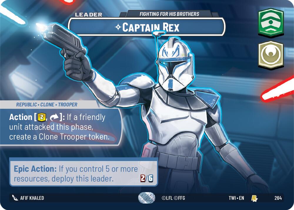 Captain Rex - Fighting For His Brothers (Showcase) (264) [Twilight of the Republic] 