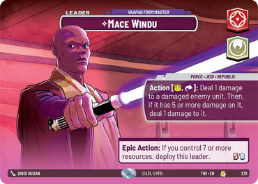 Mace Windu - Vaapad Form Master (Showcase) (270) [Twilight of the Republic] 