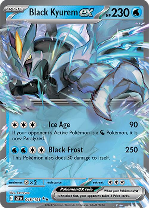 Black Kyurem ex (048/191) [Scarlet & Violet: Surging Sparks] 