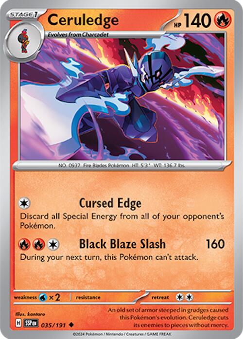 Ceruledge (035/191) [Scarlet &amp; Violet: Surging Sparks] 