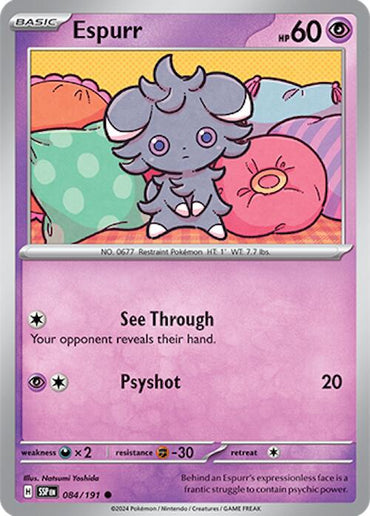 Espurr (084/191) [Scarlet &amp; Violet: Surging Sparks] 