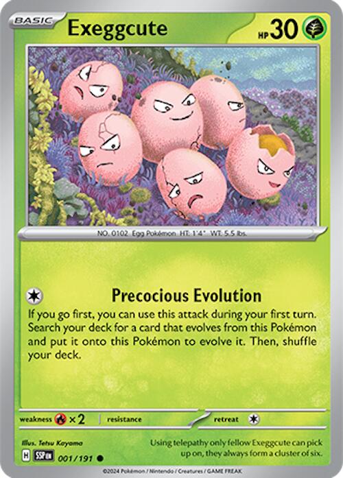 Exeggcute (001/191) [Scarlet & Violet: Surging Sparks] 